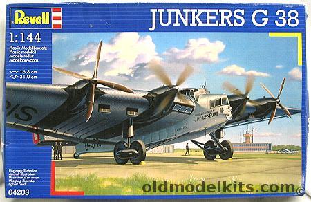 Revell 1/144 Junkers G-38 Lufthansa, 04203 plastic model kit
